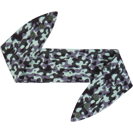 Green Camouflage Adjustable Headband
