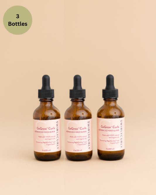 GoGrow Hair Elixir (3 Bottles)