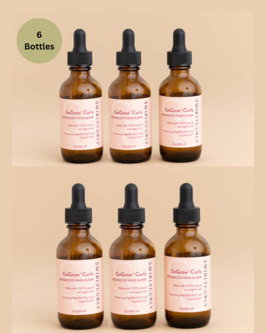 GoGrow Hair Elixir (6 Bottles)