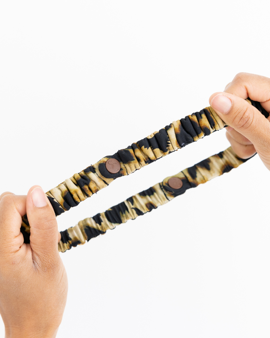 Cheetah Adjustable Scrunchies (3 Pack)