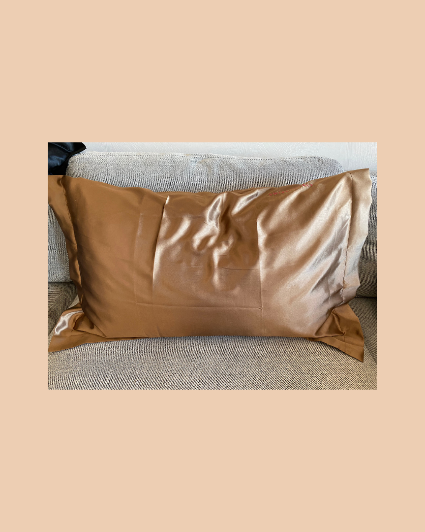 Satin Pillowcase (Taupe)