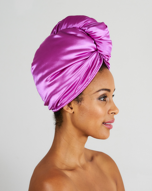Turban Towel (Light Purple)