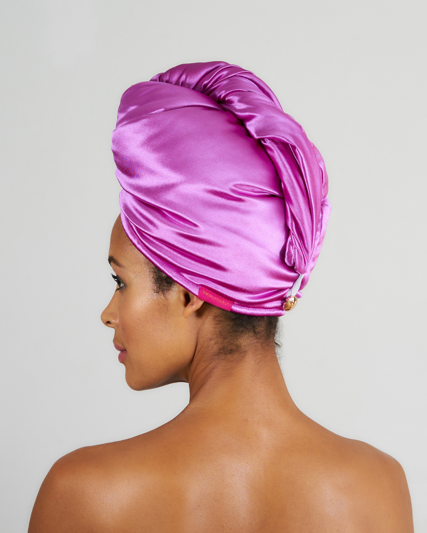 Turban Towel (Light Purple)