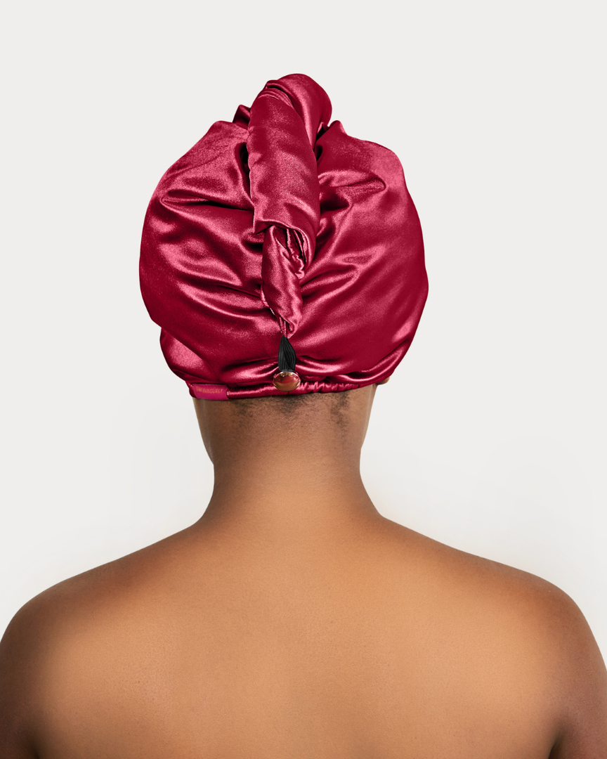 Turban Towel (Burgundy)