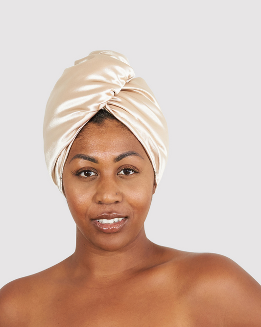 Turban Towel (Champagne)