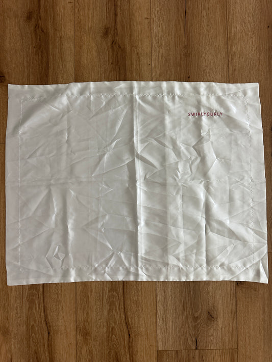 Satin Pillowcase (White) Standard Pillowcase